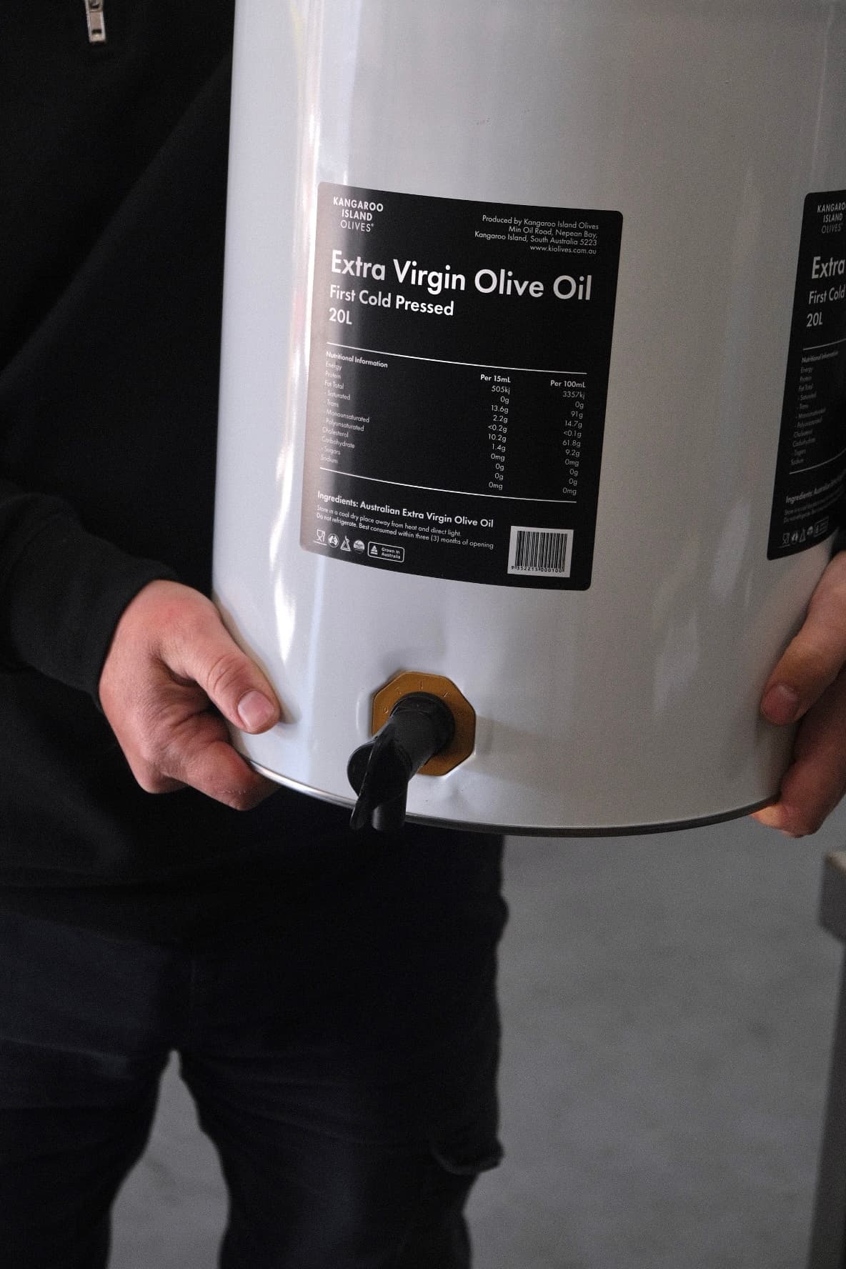 Extra Virgin Olive Oil (20L) - Kangaroo Island Olives