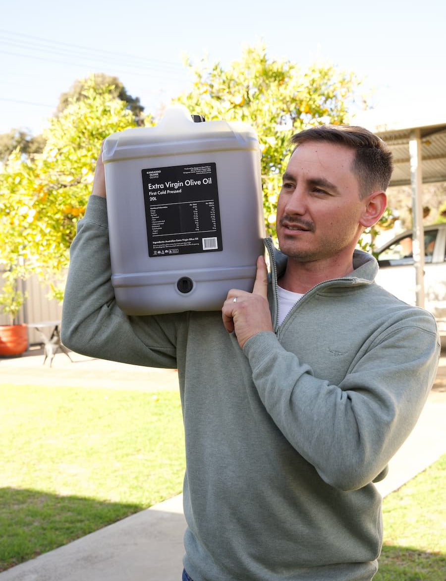 Extra Virgin Olive Oil (20L) - Kangaroo Island Olives