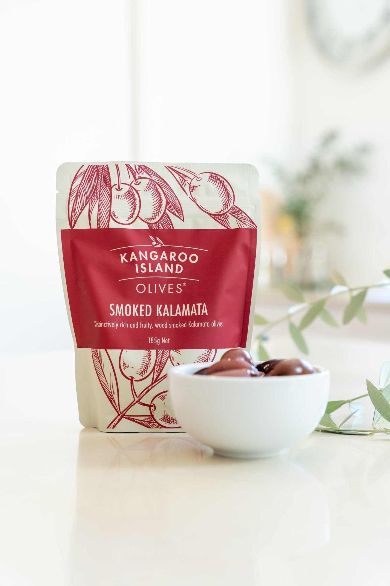 Smoked Kalamata Olives - Kangaroo Island Olives